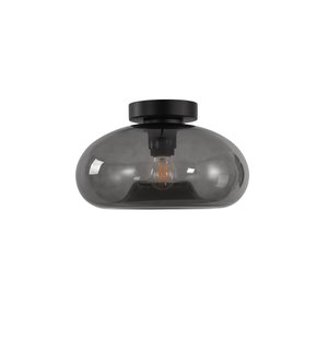 Artdelight Paradise - plafondverlichting - Ø 28 x 17 cm - gerookt