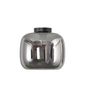 Artdelight Preston - plafondverlichting - Ø 28 x 26 cm - titan