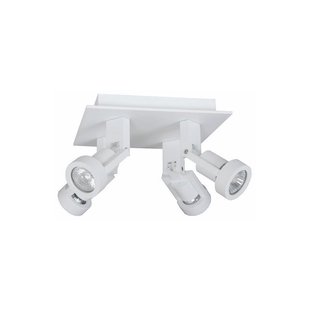 Artdelight Tech - opbouwspot 4L - 23 x 23 x 18,5 cm - wit