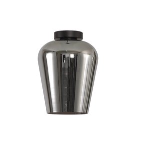 Artdelight Tombo - plafondverlichting - Ø 23 x 27 cm - titan