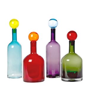 POLSPOTTEN Bubbles&Bottles Karaf Set Van 4 POLSPOTTEN Bubbles&Bottles Karaf Set Van 4