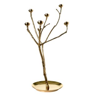 POLSPOTTEN Twiggy Large Kandelaar Goud