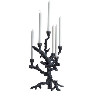 POLSPOTTEN Apple Tree Kandelaar Grijs