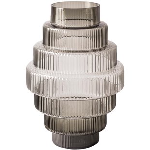 POLSPOTTEN Steps Vaas Small Grijs