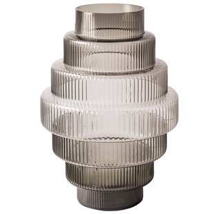 POLSPOTTEN Steps Vaas Large Grijs