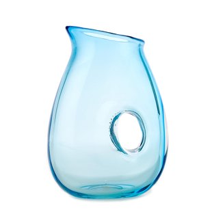 POLSPOTTEN Jug With Hole Karaf 0,85L Blauw