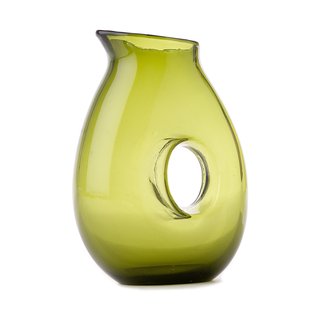POLSPOTTEN Jug With Hole Karaf 0,85L Moss Green