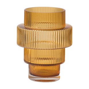 POLSPOTTEN Steps Waxinelichthouder Amber