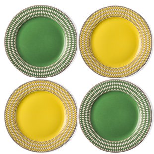 POLSPOTTEN Chess Ontbijtbord&Oslash;19.3 Set Van 4