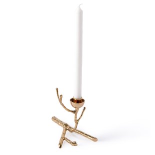 POLSPOTTEN Twiggy Kandelaar XS Goud