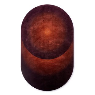 POLSPOTTEN Optical Vloerkleed 300x180 Roest