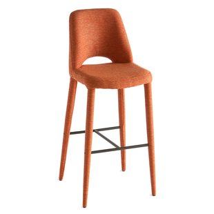 POLSPOTTEN Holy Barkruk Fabric Oranje