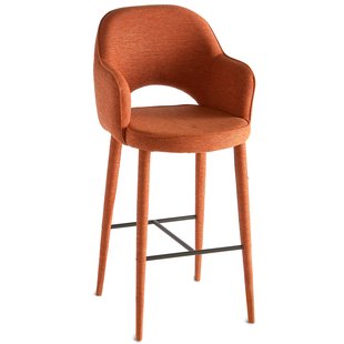 POLSPOTTEN Cosy Barkruk Fabric Oranje