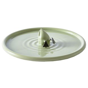 POLSPOTTEN Diving Duck Plate Dienblad&Oslash;40 Groen Grijs