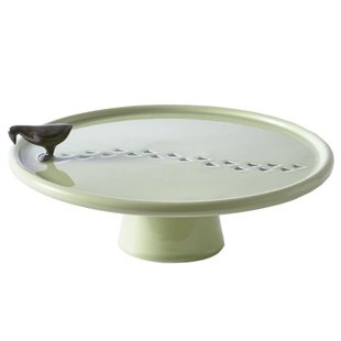 POLSPOTTEN Walking Duck Plate Dienblad&Oslash;30 Groen Grijs