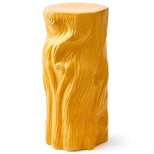 POLSPOTTEN Tree Trunk Bijzettafel Geel