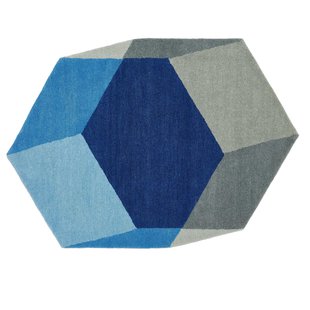 Puik Iso Vloerkleed 142x200 Blauw