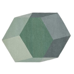 Puik Iso Vloerkleed 142x200 Groen