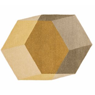 Puik Iso Vloerkleed 142x200 Geel