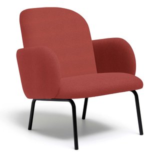 Puik Dost Fauteuil Stalen Onderstel Terracotta