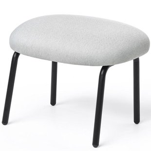 Puik Dost Voetenbank Stalen Onderstel Lichtgrijs