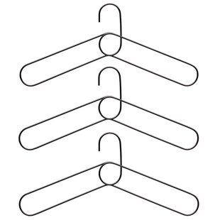 Puik Loop Kledinghanger Zwart Set Van 3