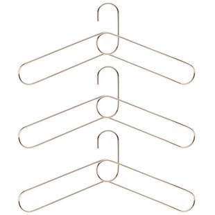 Puik Loop Kledinghanger Goud Set Van 3
