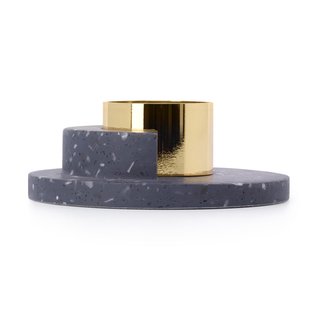 Puik Ply Waxinelichthouder Zwart