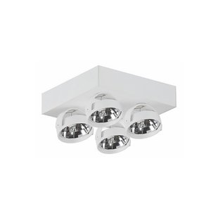 Artdelight Dutchess - opbouwspot 4L - 25 x 25 x 18 cm - wit