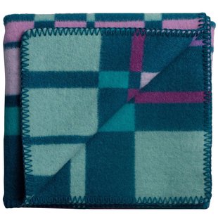 R&oslash;ros Tweed City Plaid 135x200 Aqua