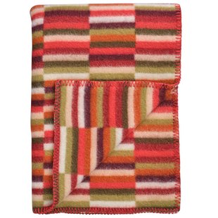 R&oslash;ros Tweed Ida Plaid 135x200 Red Shades