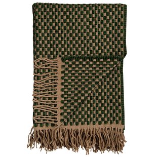 R&oslash;ros Tweed Isak Plaid 150x210 Green Meadow