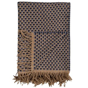 R&oslash;ros Tweed Isak Plaid 150x210 Far Away Blue