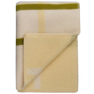 R&oslash;ros Tweed Knut Plaid 135x200 Lime