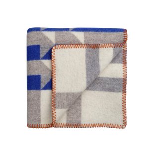 R&oslash;ros Tweed Kvam Plaid 135x200 Blue