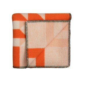 R&oslash;ros Tweed Kvam Plaid 135x200 Orange