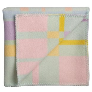 R&oslash;ros Tweed City Baby Plaid 67x100 Pastel