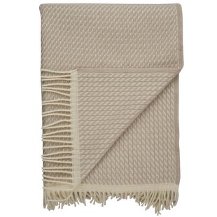 R&oslash;ros Tweed Mello Plaid 150x210 Warm Grey