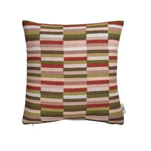 R&oslash;ros Tweed Ida Kussen 50x50 Olive Burgundy