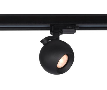 Artdelight Bolero - 3-fase railspot - Ø 9 x 14,2 cm - zwart