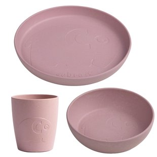 Sebra Mums Diner Set Van 3 Blossom Pink