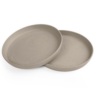 Sebra Mums Ontbijtbord&Oslash;19 Set Van 2 Jetty Beige