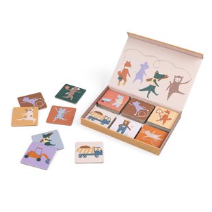 Sebra Builders Teeny Toes Memory Game Spel