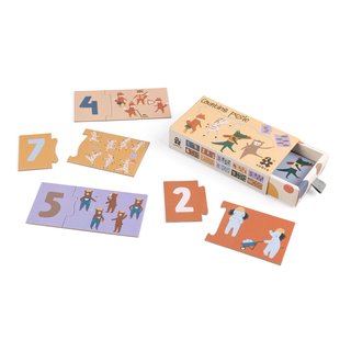 Sebra Builders Teeny Toes Counting Puzzel Spel