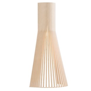 Secto Design Secto 4230 Wandlamp Met Wandbevestiging Naturel Berk