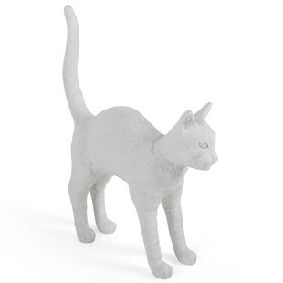Seletti Jobby The Cat Tafellamp LED Oplaadbaar Wit Seletti Jobby The Cat Tafellamp LED Oplaadbaar Wit