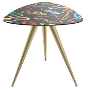 Seletti Toiletpaper Bijzettafel Snakes Seletti Toiletpaper Bijzettafel Snakes