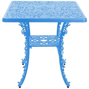 Seletti Industry Garden Tuintafel Vierkant 70x70 Blauw