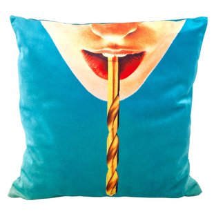 Seletti Toiletpaper Kussen 50x50 Drill Seletti Toiletpaper Kussen 50x50 Drill