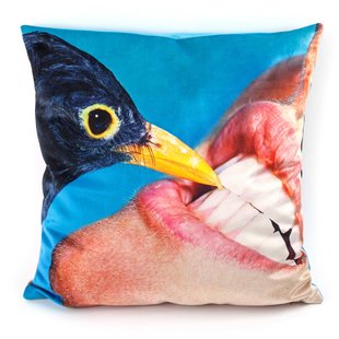 Seletti Toiletpaper Kussen 50x50 Crow